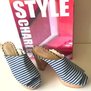 Like New Charles Style by Charles Jordon Platform Cork Sandals
